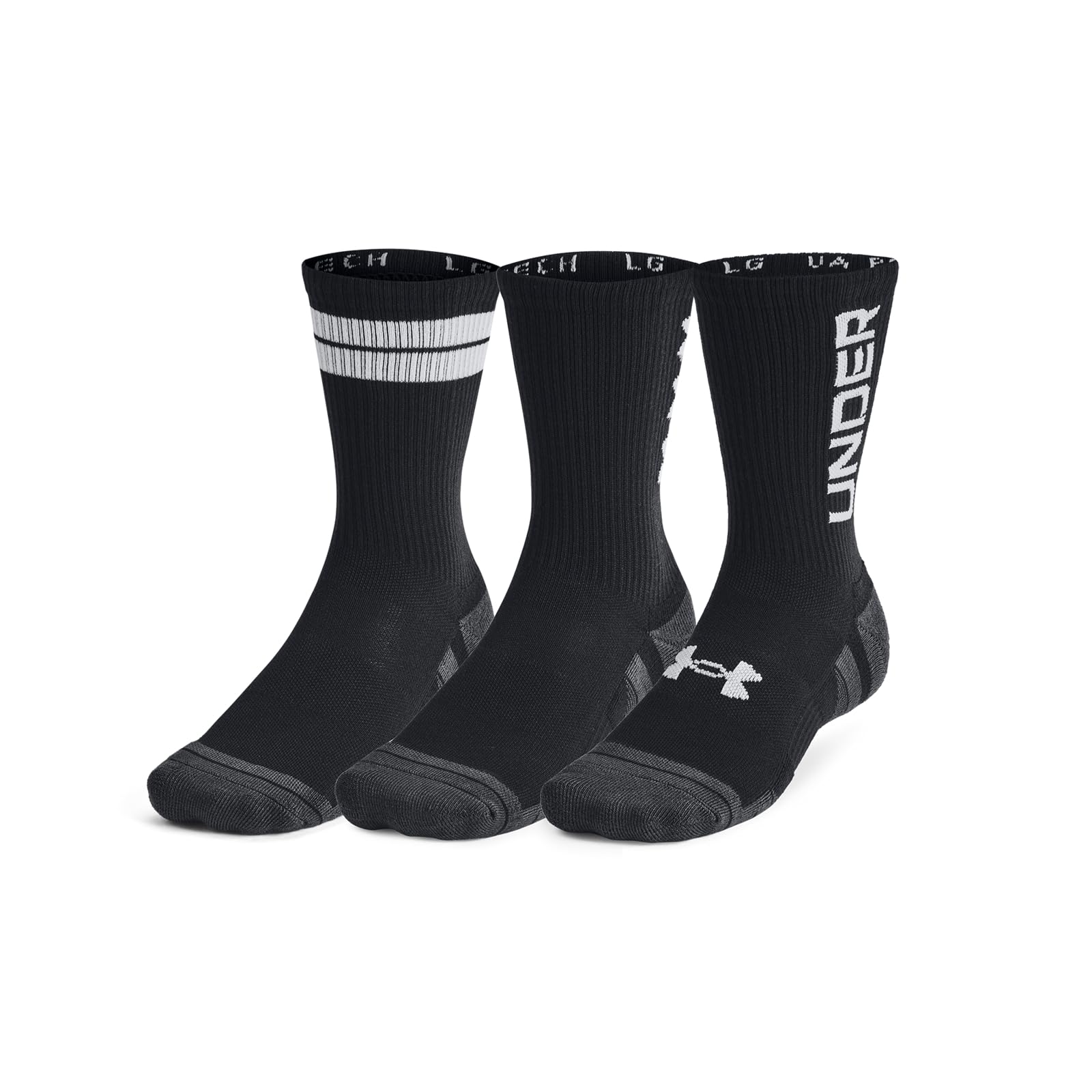Under Armour Ua Perf Tech Nov 3pk Crew Tecnología de rendimiento Unisex adulto