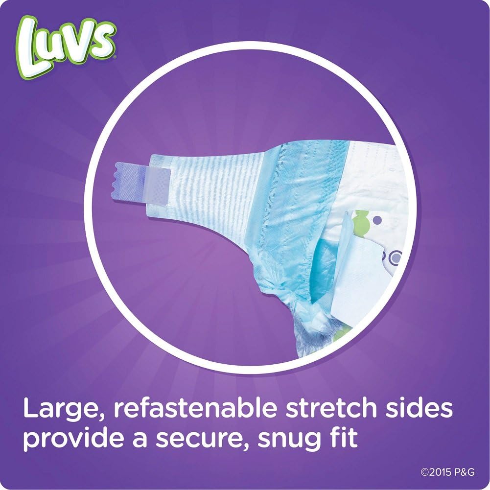 Luvs Diapers Size 5, 168 ct (Old Version)