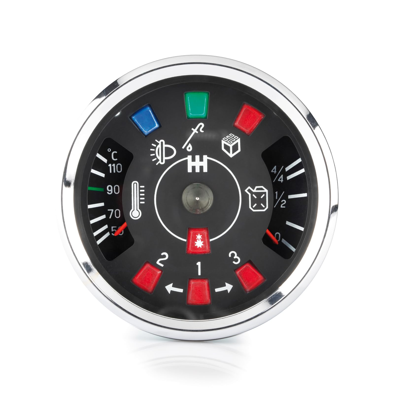 Kombiinstrument Traktormeter Case IH/Fendt 100mm
