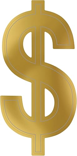 Foil Silueta Oro 1count accesorio de fiesta Foil Silueta Oro 1count accesorio de fiesta