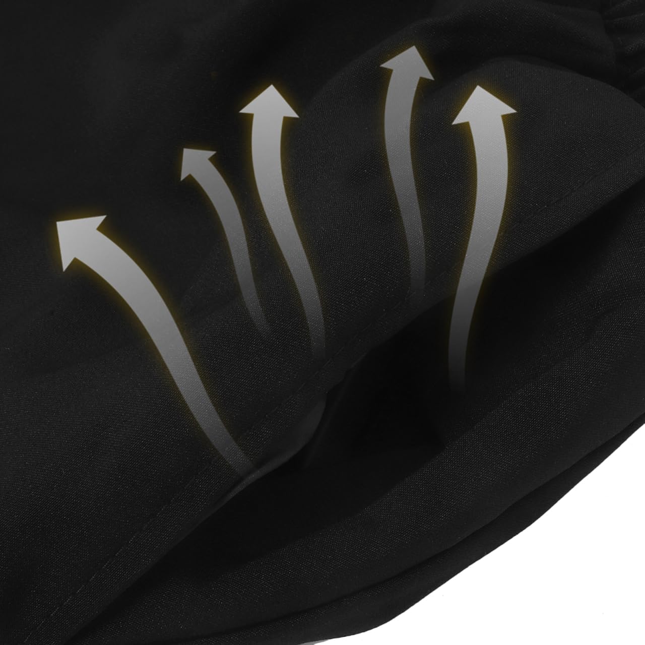 Pantalones de Chef Talla M Negros para Hombre Resistentes al Desgaste y Transpirables de Poliéster y Algodón Ideales para Trabajar en Restaurantes y Hoteles