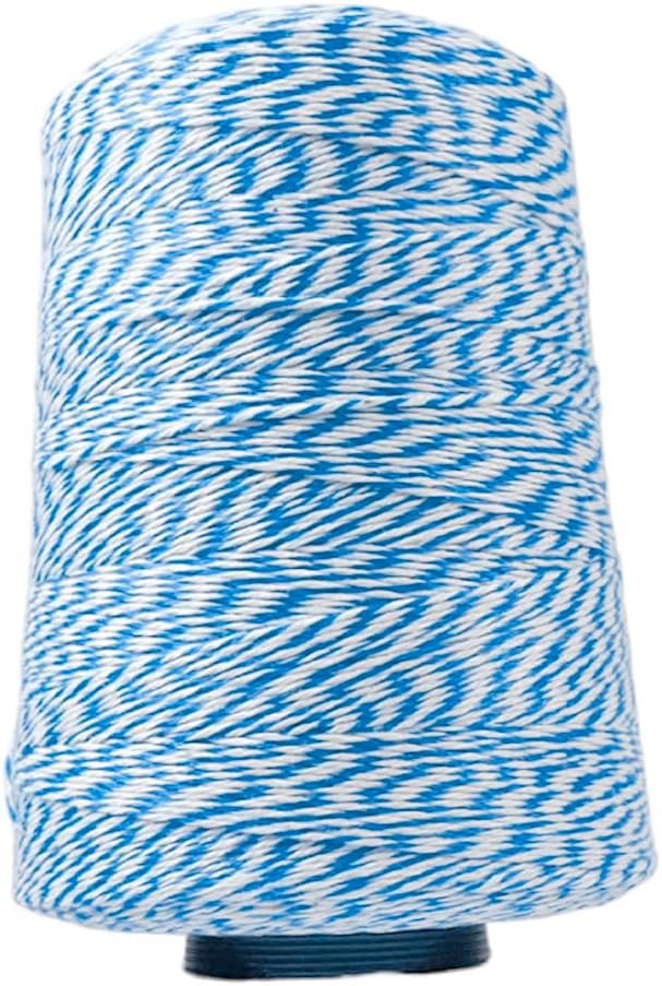 Regency Wraps Regency Baker's Twine .5 lb Cone, Blue/White
