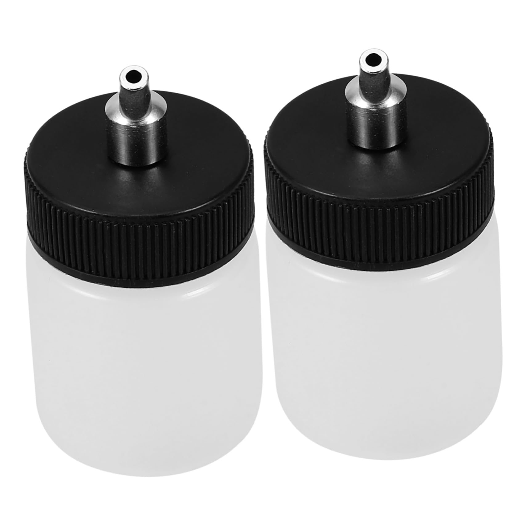 Holibanna 2Pcs Airbrush Paint Bottle Detachable Spray Paint Pigment Holder for Efficient Color Changes Minimize Waste for Art Projects and Professional Use