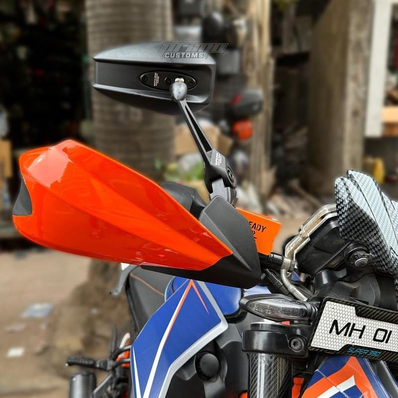 PRIMO CUSTOMS Tanax Napoleon Anti-Glare Mirrors – Wide-Angle