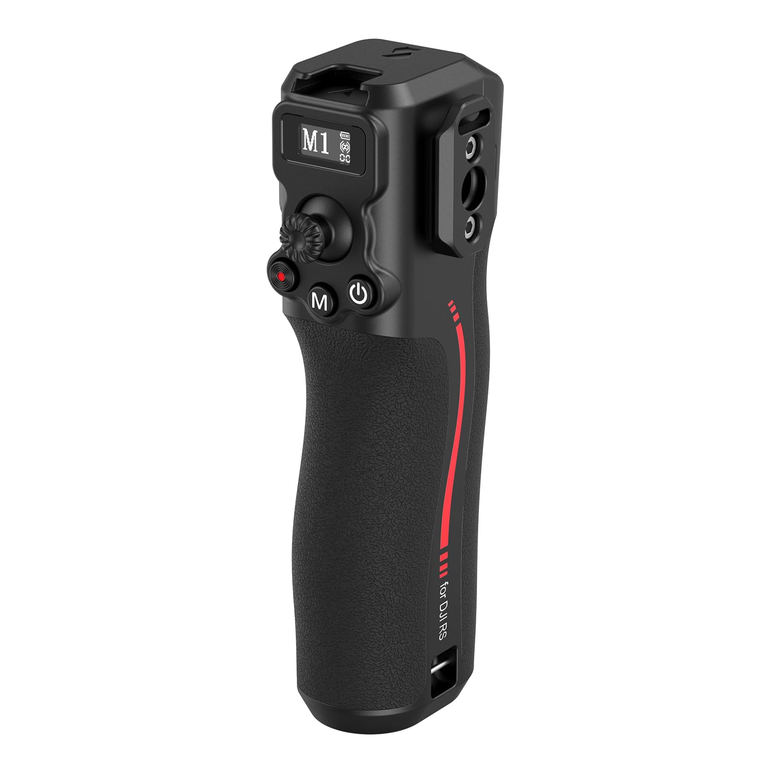 Photo 1 of SMALLRIG Handle with Follow Focus for DJI RS 2 / RS 3 Pro/RS 4 / RS 4 Pro/RS 5 Gimbal Stabilizer, Handle with 1/4"-20 locating Holes and a Cold Shoe Mount, Max Load 4.4lb