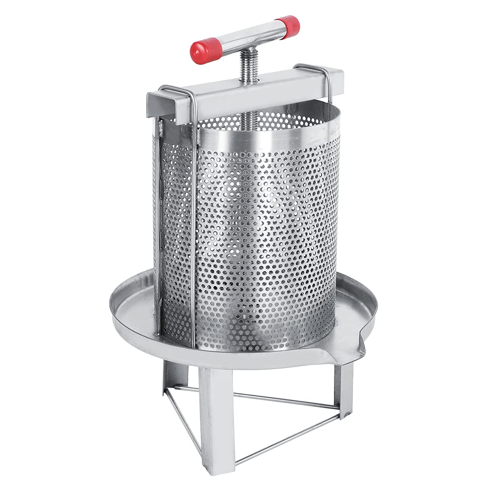 Estrattore manuale per in acciaio inox Pressa Attrezzatura per apicoltura con filtro