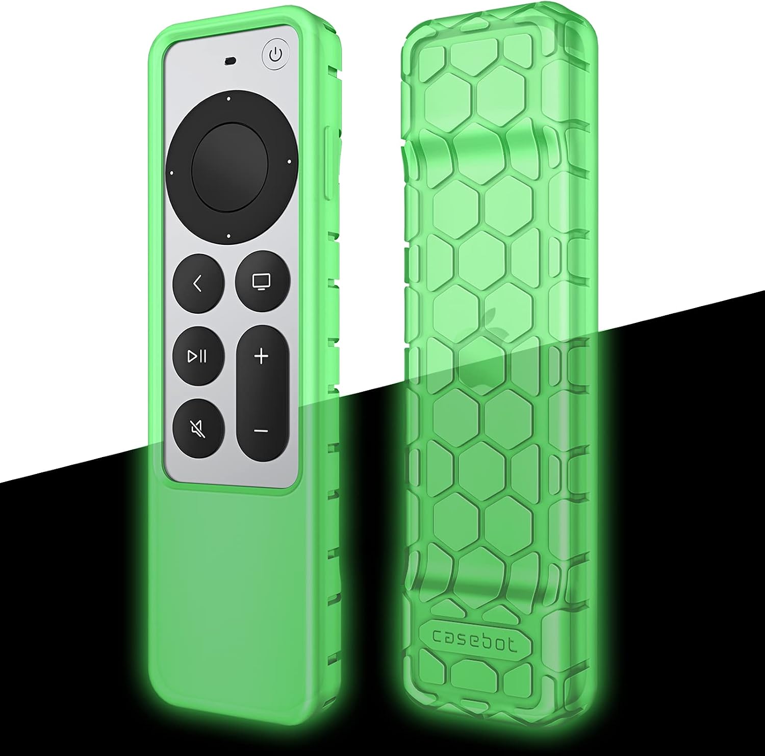 Fintie Silicone Case for Apple TV 4K / HD Siri Remote (2nd Gen / 3rd Gen)