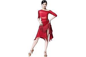 Women's Latin Salsa Ballroom Dance Dress
