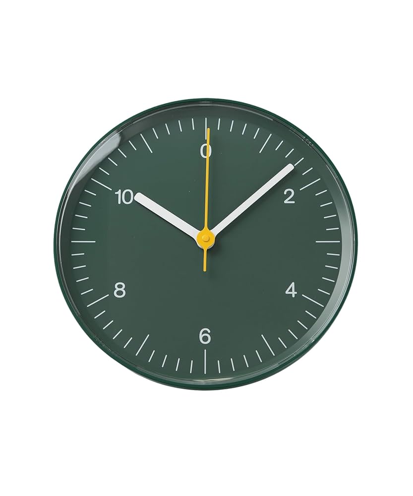 美品！HAY 掛け時計　GREEN Amazon.co.jp: HAY ヘイ ウォールクロック 掛け時計 Green 265mm