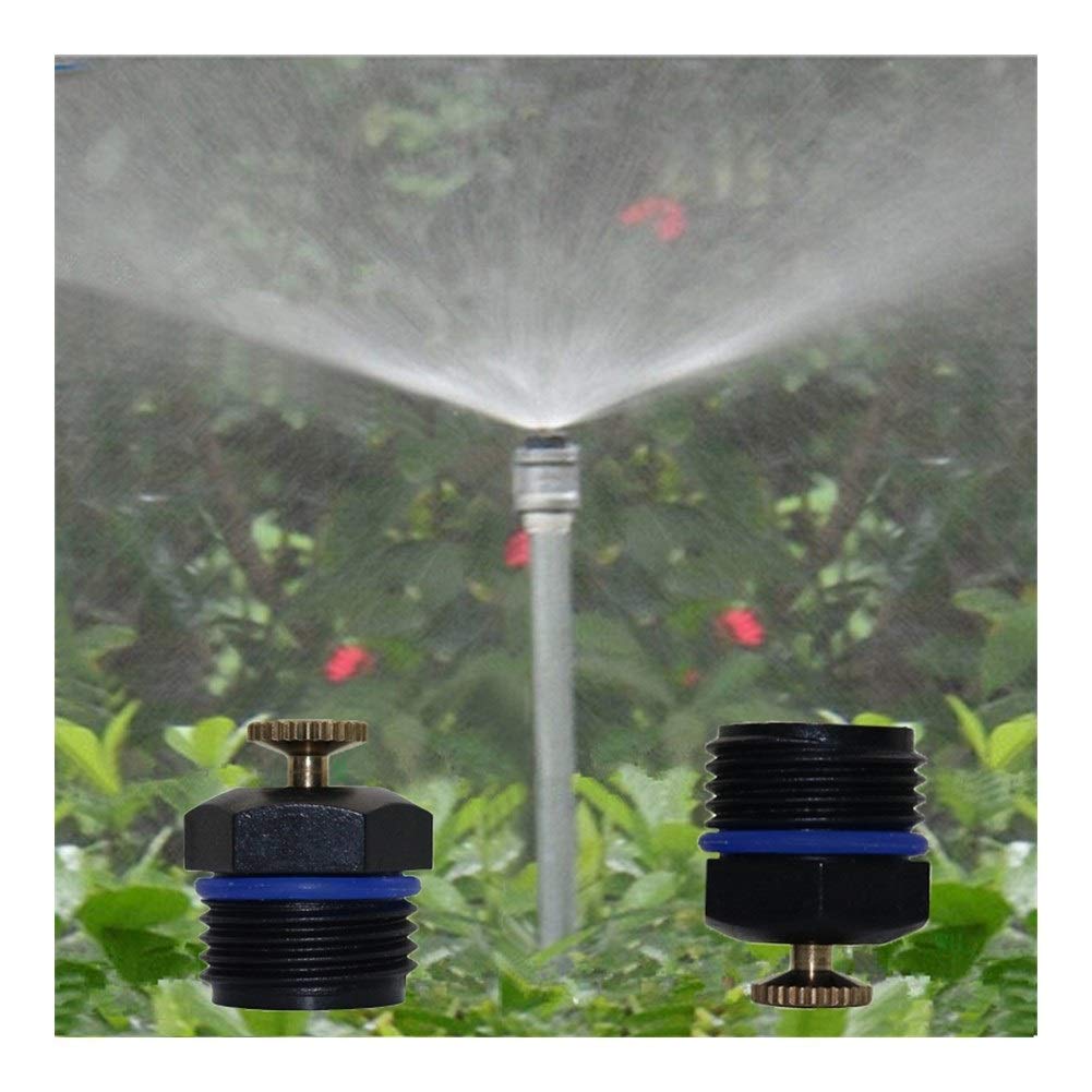 Irrigatore da Giardino 50 Pezzi 1/2" Irrigatori for irrigazione da Giardino Testa a spruzzo d'Acqua Regolabile Strumenti for irrigazione Gocciolatore a Micro-iniezione Testa a Goccia