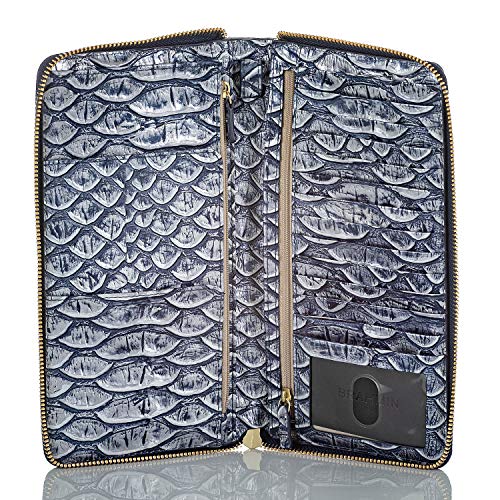 BRAHMIN Skyler Wallet Denim Cruz4