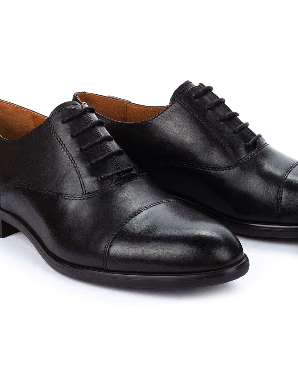 Pikolinos Bristol Zapatos Cordones Hombre | en Cuero | Plantilla Extraíble | Talla EU 39-46