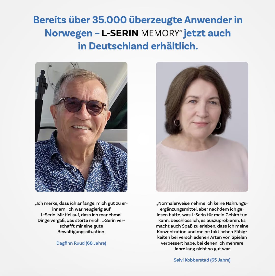L-SERIN MEMORY® – Gedächtnis & Konzentration | 10 Nährstoffe mit L-Serin, Acetyl-L-Carnitin, Bacopa & Vitamin B12 | Für kognitive Leistung & Fokus | 60 Tabletten