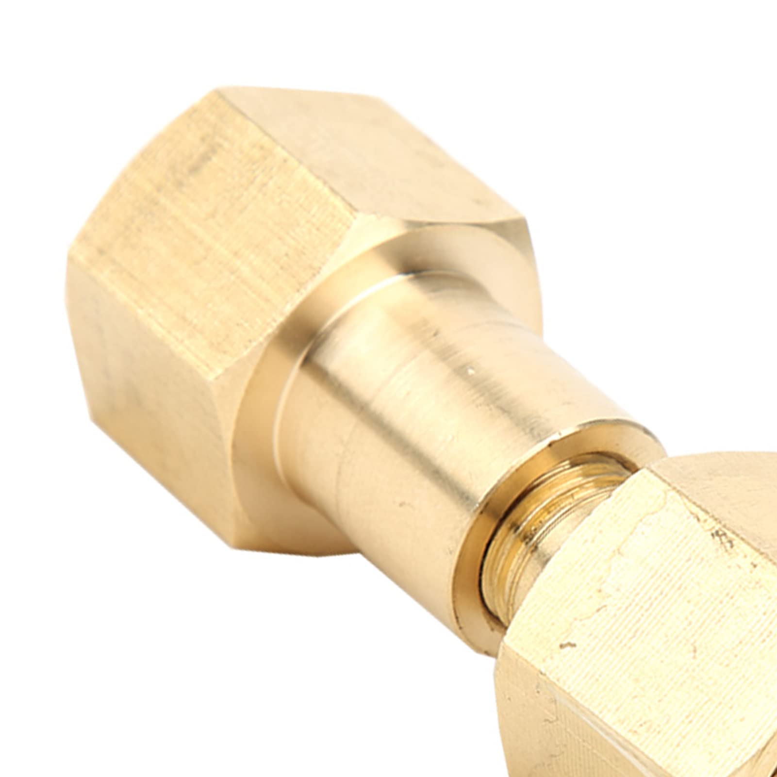Adaptador de Cilindro CGA-320 a CGA-580 Tanque de CO2 a Regulador de Argón