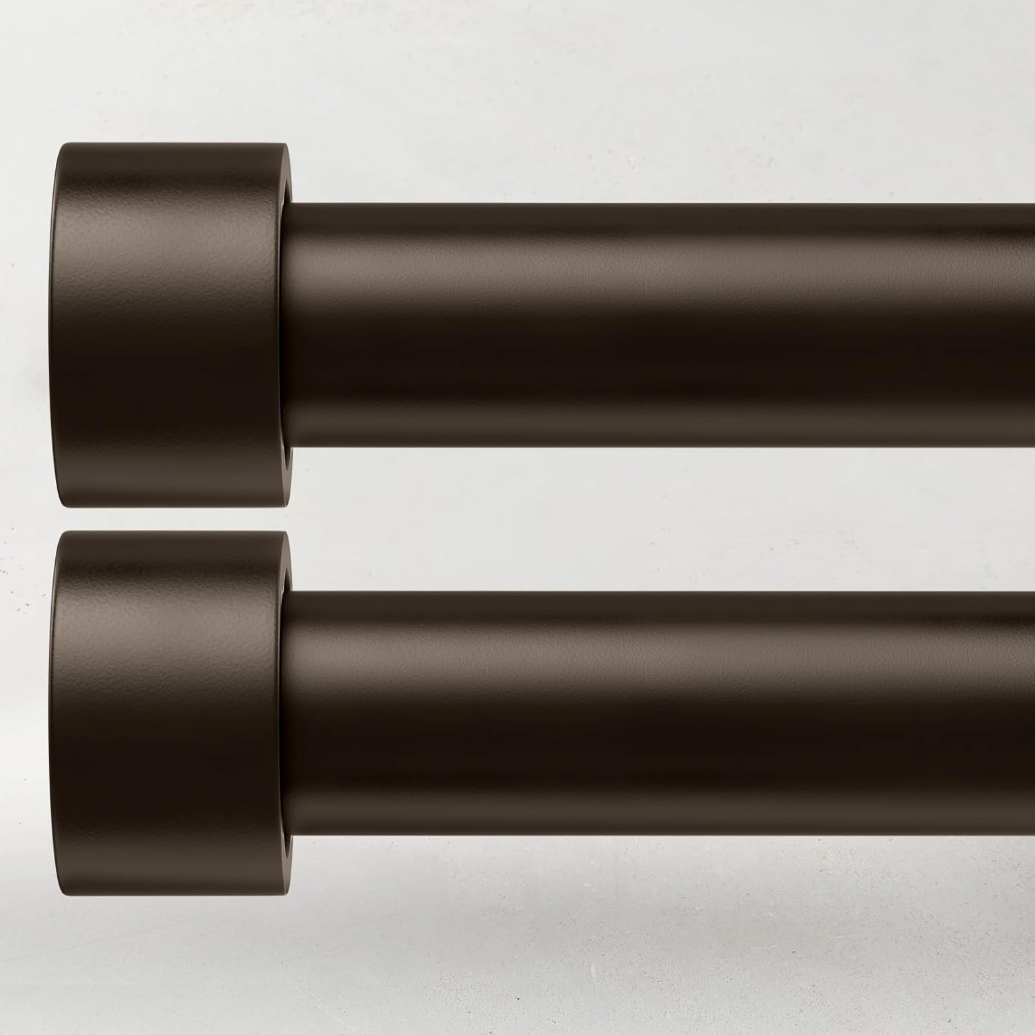 2 Pack Curtain Rods for Windows 48 to 84 Inch(4-7ft)