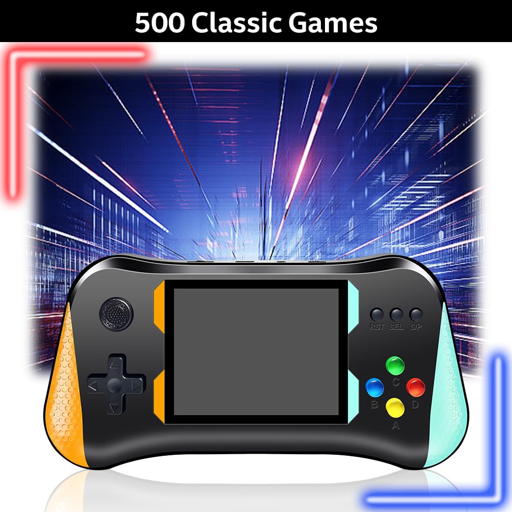 Amazon | ハンドヘルドゲーム機、3.5インチのポータブルハンドヘルド