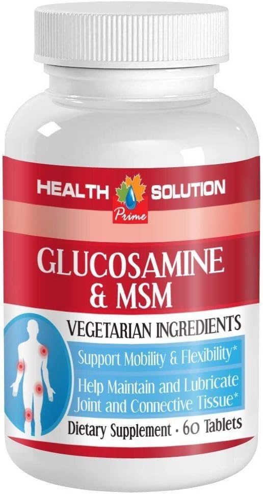 Msm Powder Pure GLUCOSAMINE and MSM Restore Healthy bodily Tissue (1 Bottle, 60