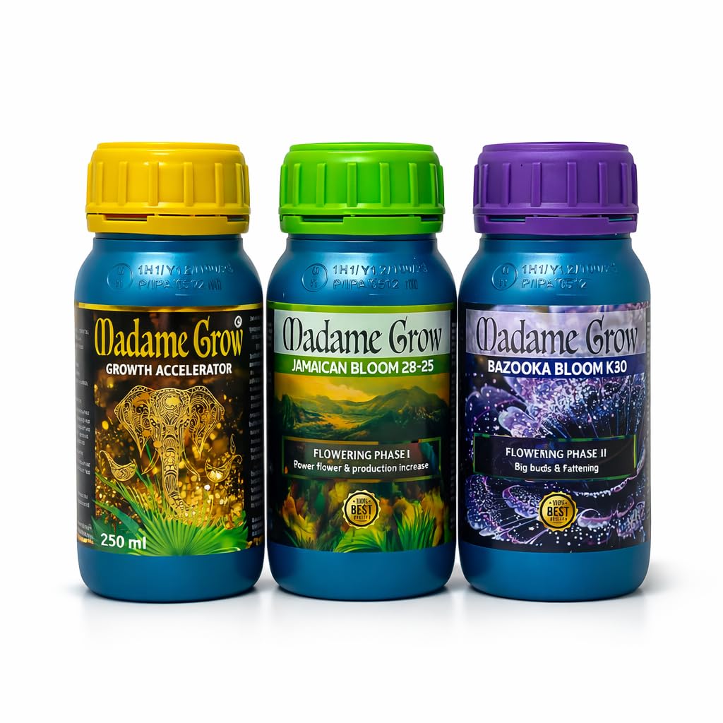 Organic Fertilizer - Flowering Fertilizer - KIT Power - 3PACK - 3x250ml