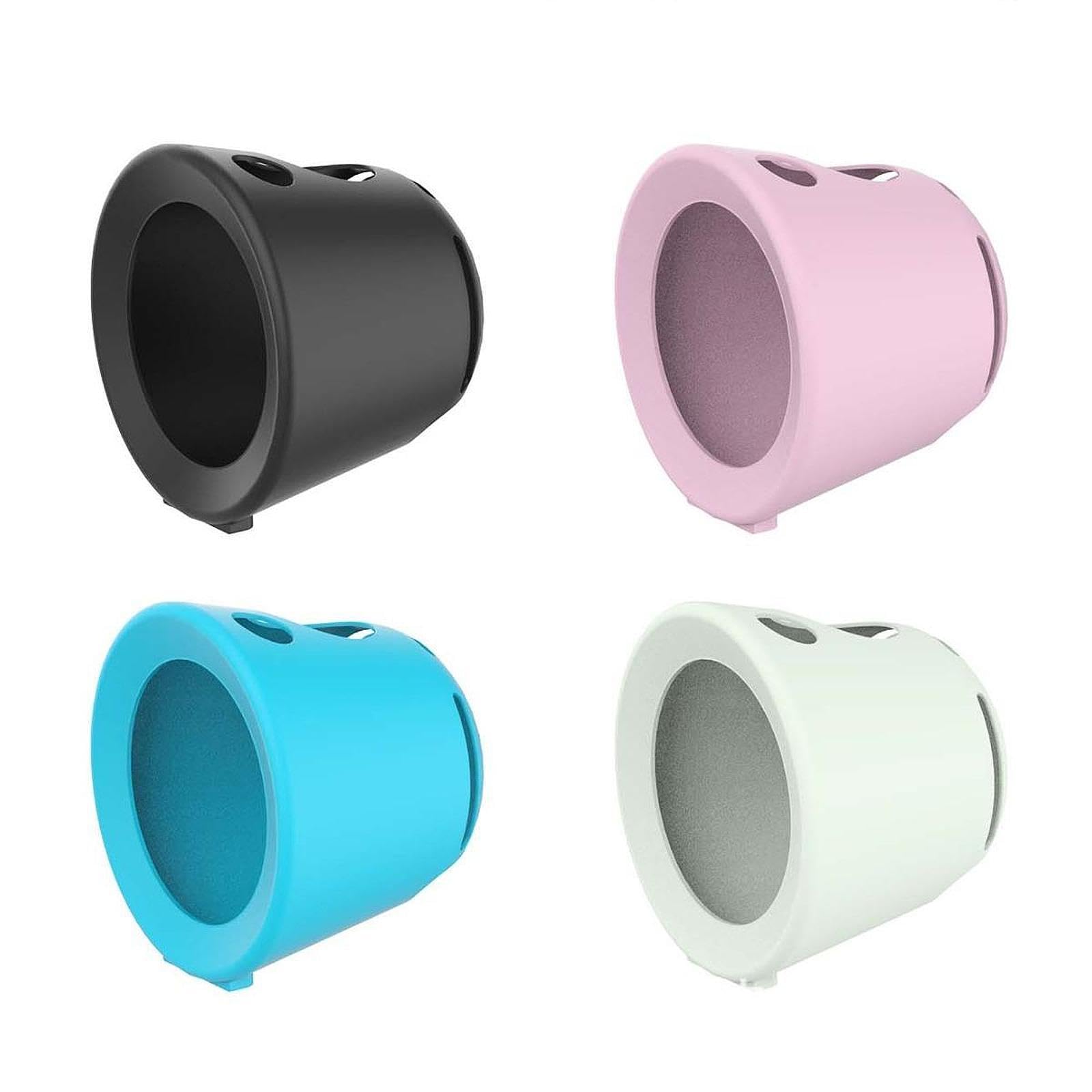 ATORSE Alarm Clock Silicone Case Dustproof Sleeve Shockproof for Sound Clock Alarmo Black-image-34