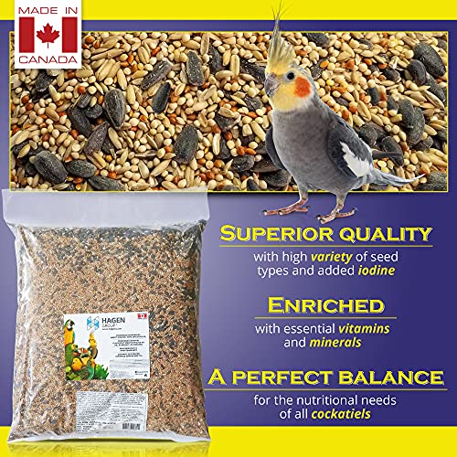 Hagen Cockatiel Staple Vme Seed, 25-Pound #TOP1