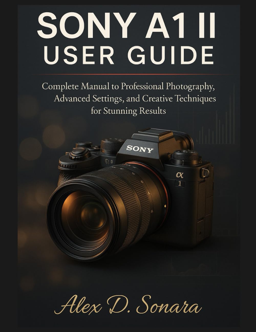 SONY A1 II USER GUIDE: Complete Manual to Professional Photography, Advanced Settings, and Creative Techniques for Stunning Results