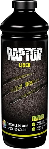 Miniatura 6 de U-Pol Raptor - Kit de revestimiento en aerosol para caja de camioneta de uretano pigmentado con pistola aerosol, 4 litros