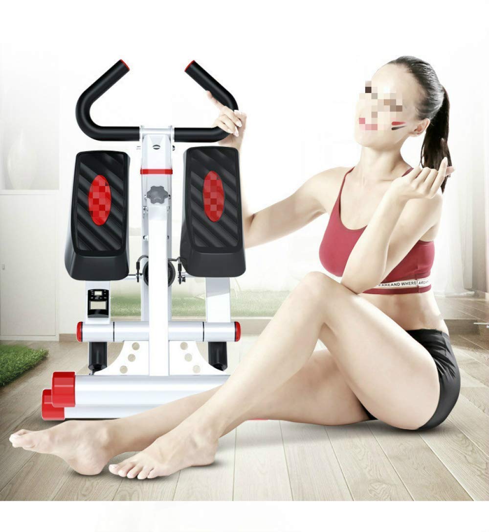 Stepper dimagrante fitness, stepper per corrimano aerobico per la casa pieghevole nuove attrezzature per il fitness, stepper per piedi con estrattore per
