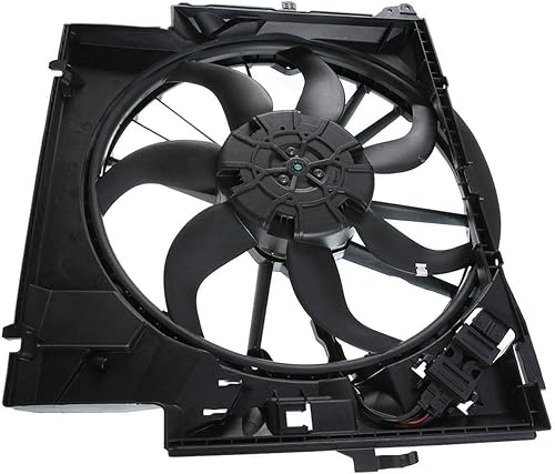 Miniatura 3 de Asamblea de ventilador de refrigeración del radiador 135 335 xDrive E90 E82 E84 E89, se envía desde Estados Unidos