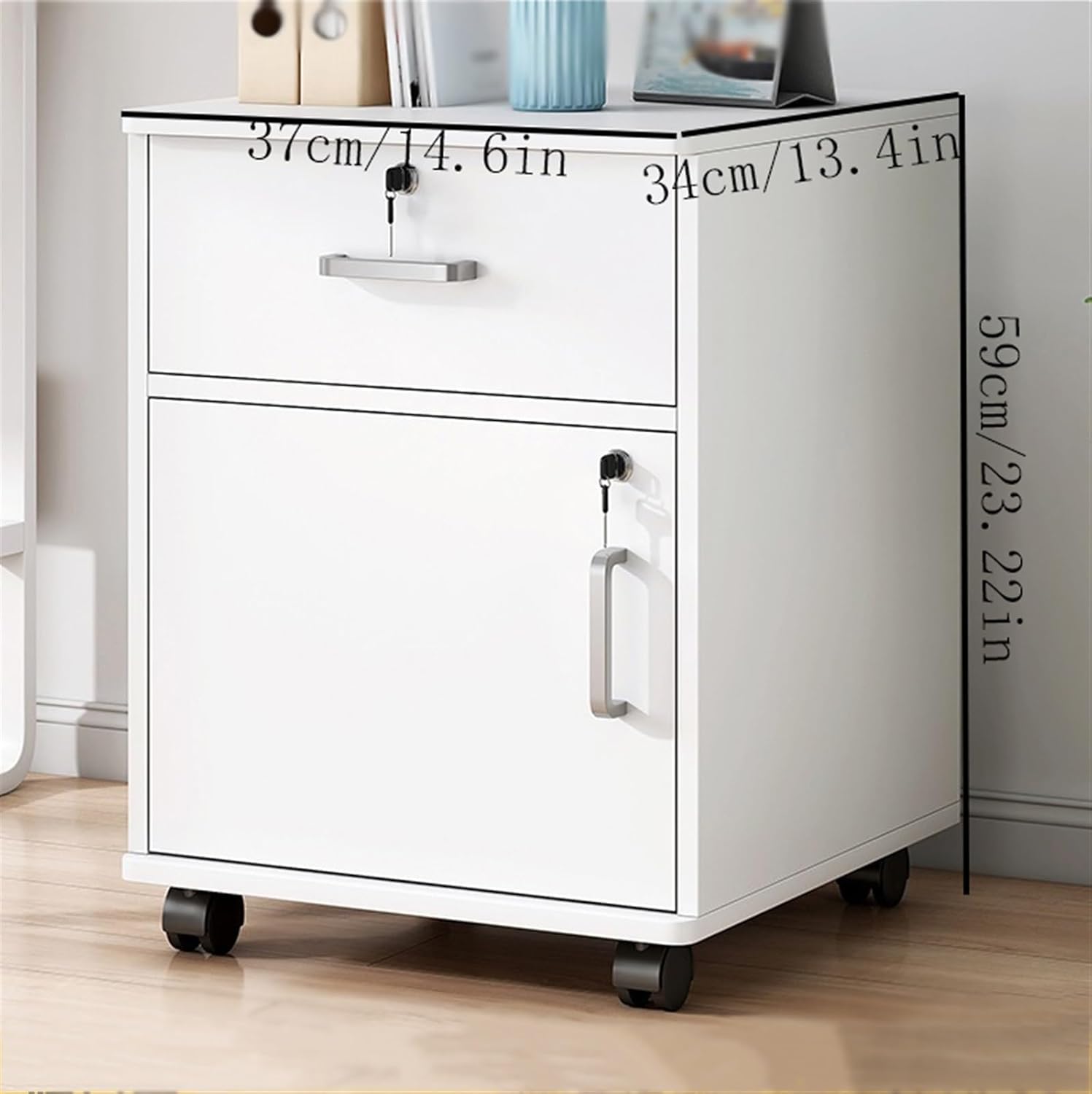 Cabinet File Cabinet Office File Cabinet, a wooden drawer with one door, storage cabinet, filing cabinet with lock, storage wheel, small sliding side cabinet Archivad