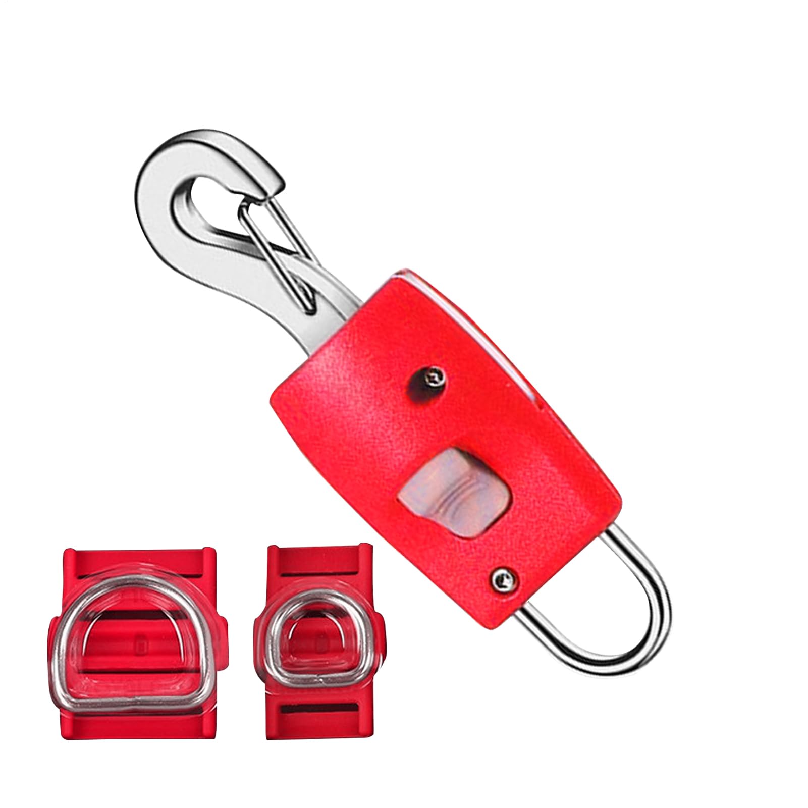 Dog Rope Clip, Quick Release Magnetic Rope Locking Clip, Locking Connector Pet Supplies for Walking Hiking Camping Outgoing Backyard Picnic