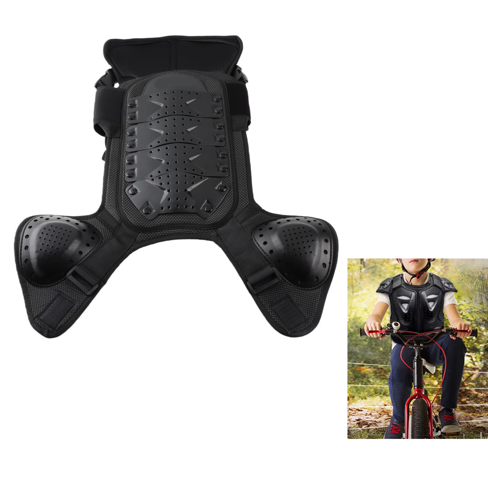 Gilet per Armatura da Equitazione per Bambini, Comodo