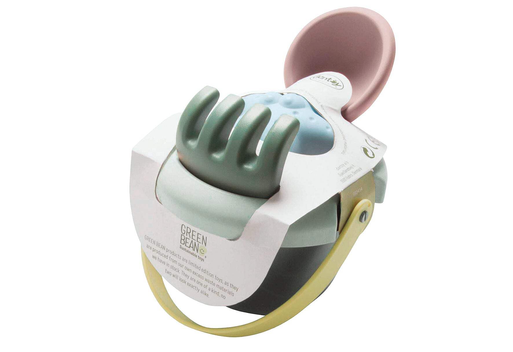 Dantoy - Beach Cube Set with Green Bean Accessories, Multicolor (XHP2625)