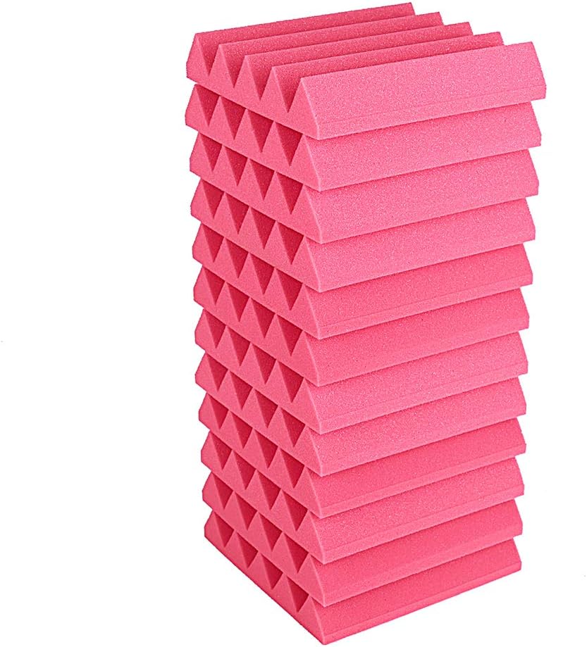 吸音材 制振吸音材 吸音材質ポリウレタン 消音 防音 吸音 騒音対策 室内装飾 楽器 ピアノ室 カラオケ室 25x25x5cm