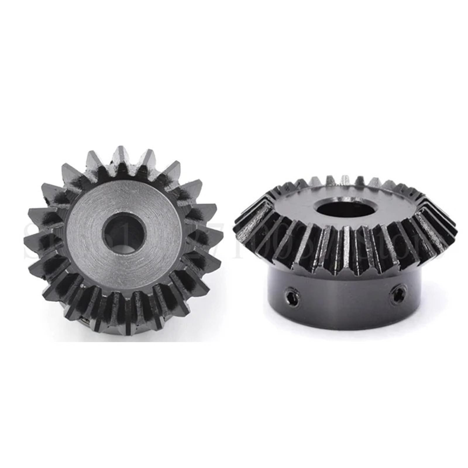 Engrenage conique 1:1, module 20/25/30 dents, acier 45#, angle de 90 degrés, alésage du trou intérieur 5 à 16 mm, 1 pièce(6.35mm,1M 20 Teeth)