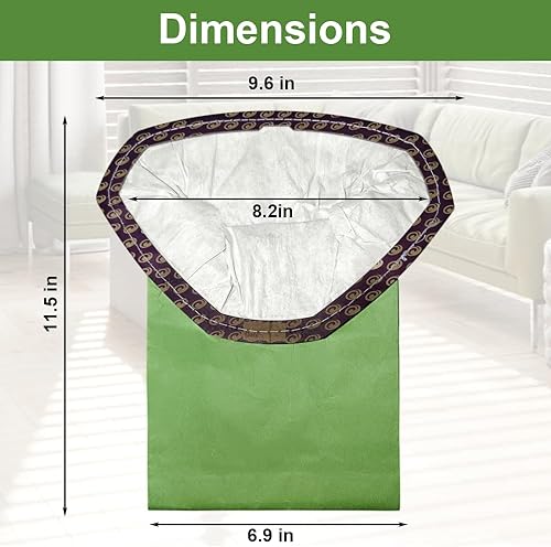 Miniatura 6 de Paquete de 30 bolsas de filtro 107314 compatibles con aspiradora ProTeam de 6 cuartos de galón Super Coach Pro 6, ProVac FS 6, GoFit 6, GoFit 6 PLUS