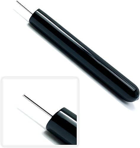 Miniatura 8 de Ground Zero Creations Herramienta de relleno de rodillo de cuentas de papel con paquete de tiras de papel, punta de acero inoxidable ranura de 5/8