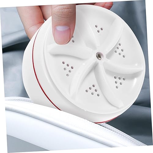 Miniatura 6 de HOMSFOU Lavadora portátil de 30 W Mini lavadora de viaje con alimentación USB para camisas y calcetines sincronización inteligente Limpieza profunda