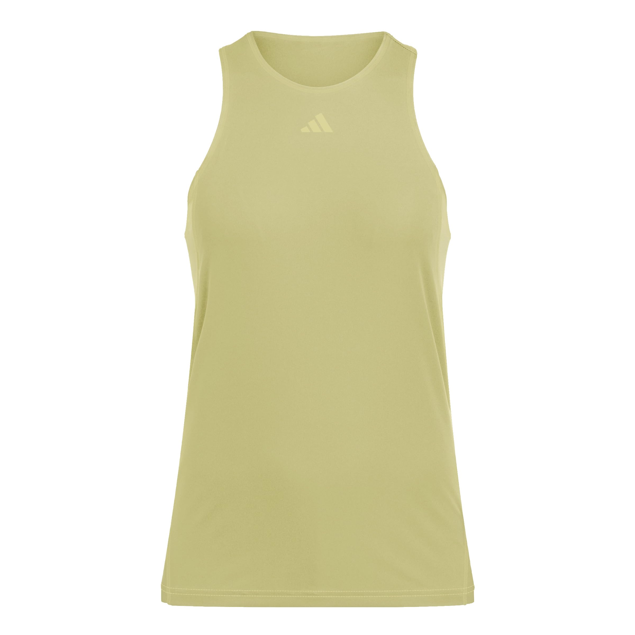 adidas Women's Club Tennis Climacool Tank, Powder Yellow, XL