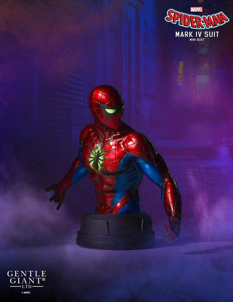Entertainment Earth Spider-Man Mark IV Suit Mini Bust