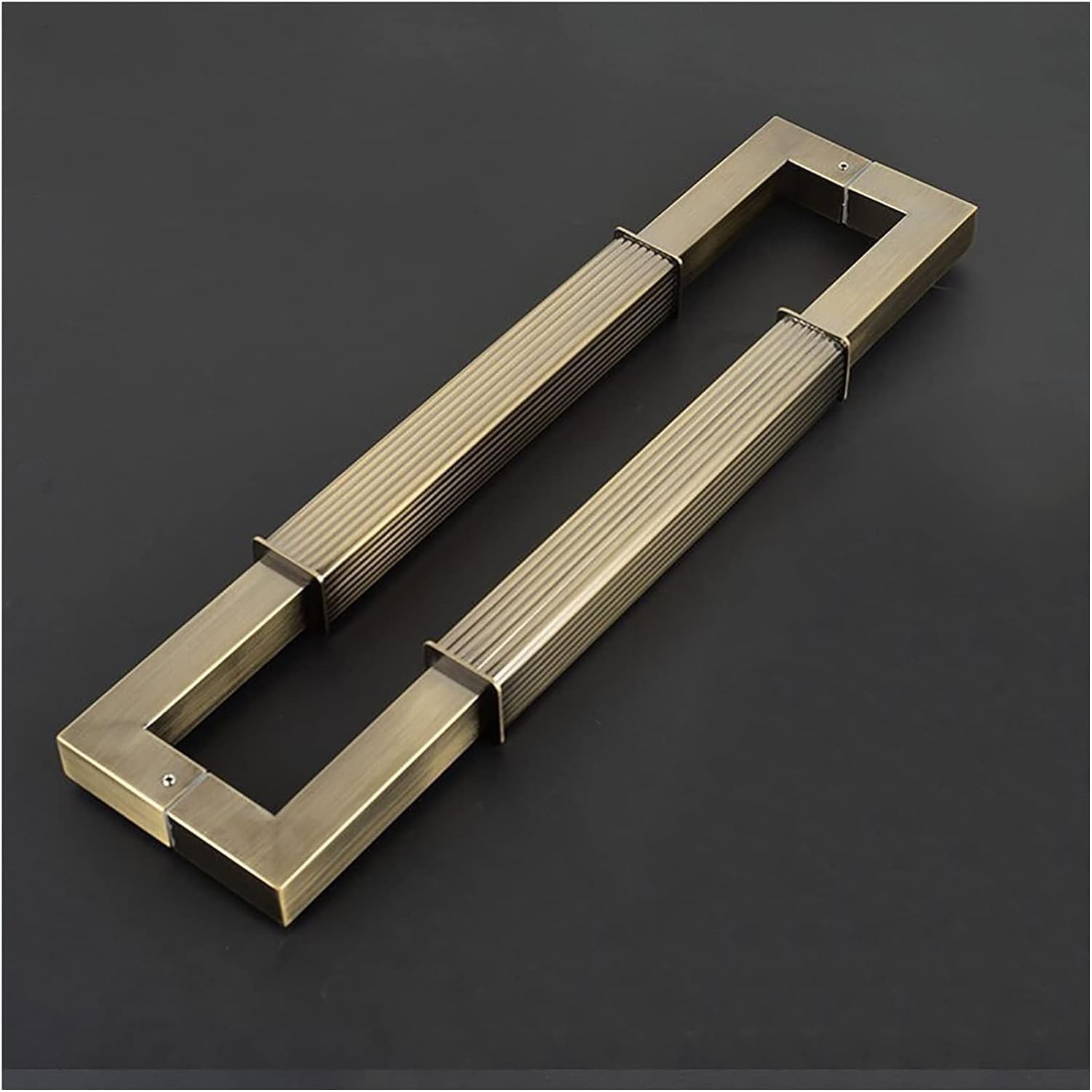Lrfvhyqnk Bronze Barn Door Handles Sliding Pull, Double Sided Metal Sliding Barn Door Handle Multicolor Multiple Sizes(,100Cm(39.4In))
