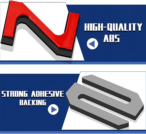 Miniatura 10 de Letras de inserciones para portón trasero compatibles con Santa Cruz 2022 2023 2024 2025 3D elevado y fuerte adhesivos letras adhesivas para emblema