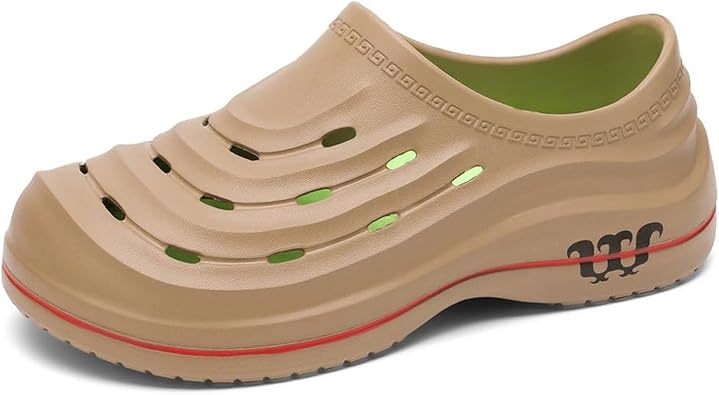 Chef Shoes for Men Women Oil Resistant Waterproof Armadillo Clogs Comfortable Arch Support Orthopedic Clogs Slip On Nursing Garden Mules for Kitchen Resistant Food Service