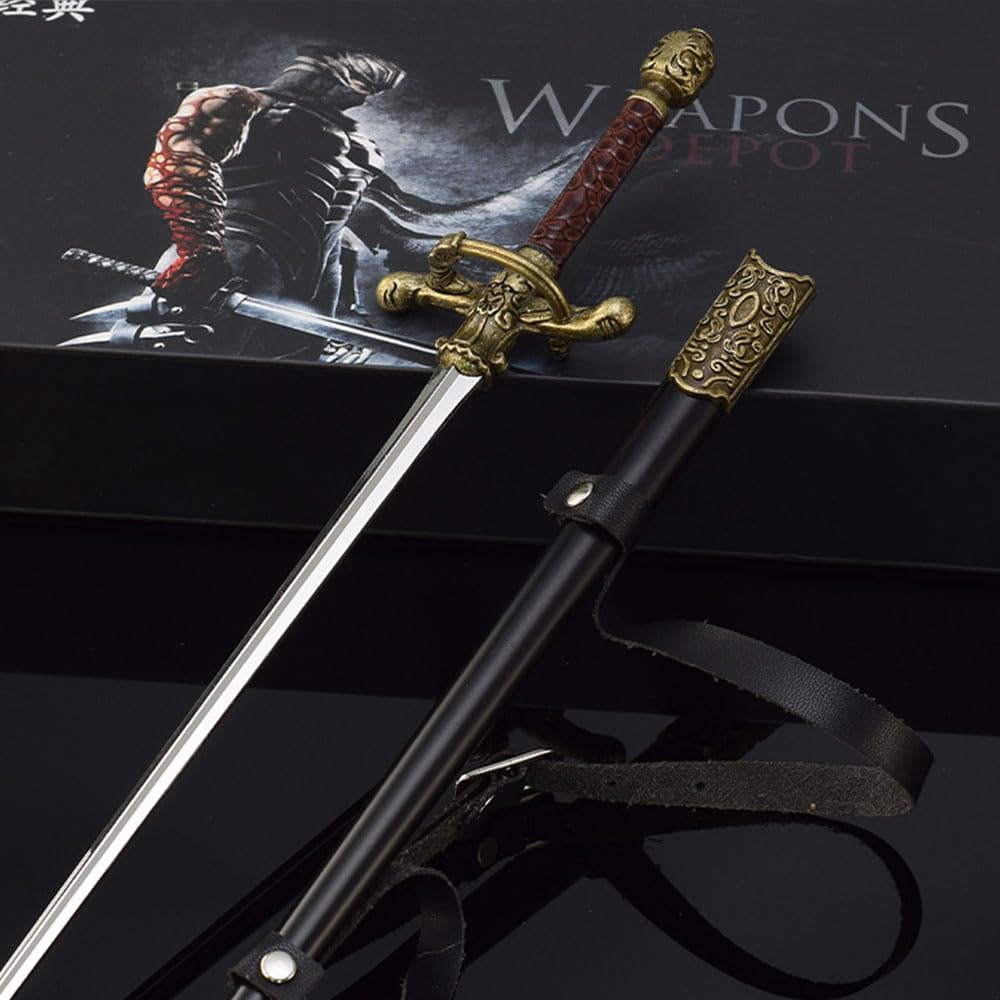 Model ekspozycyjny, Model broni, długość: 30 cm/11,8 cala, w pełni metalowe przedmioty kolekcjonerskie z filmów, igła(Needle)