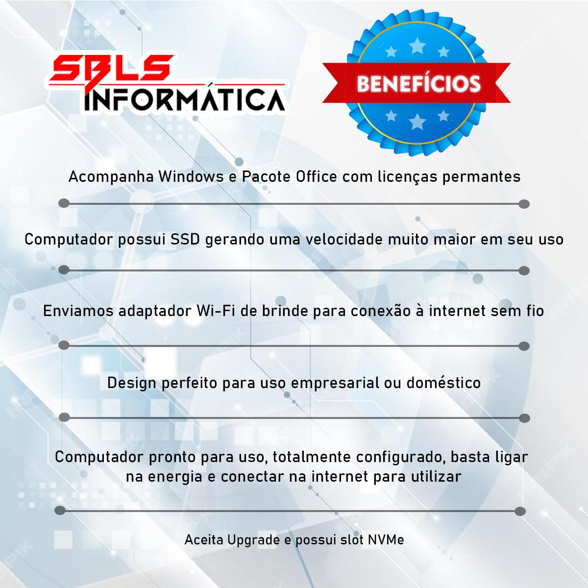 Computador Completo Core i7 3ª Geração 3.4 GHz 16GB RAM SSD 480GB