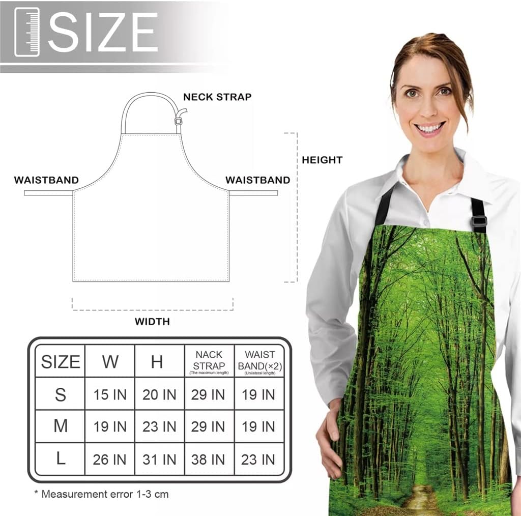 Aprons for Women Men Kid Cooking Baking Apron Kitchen Utility Equipment Accessories