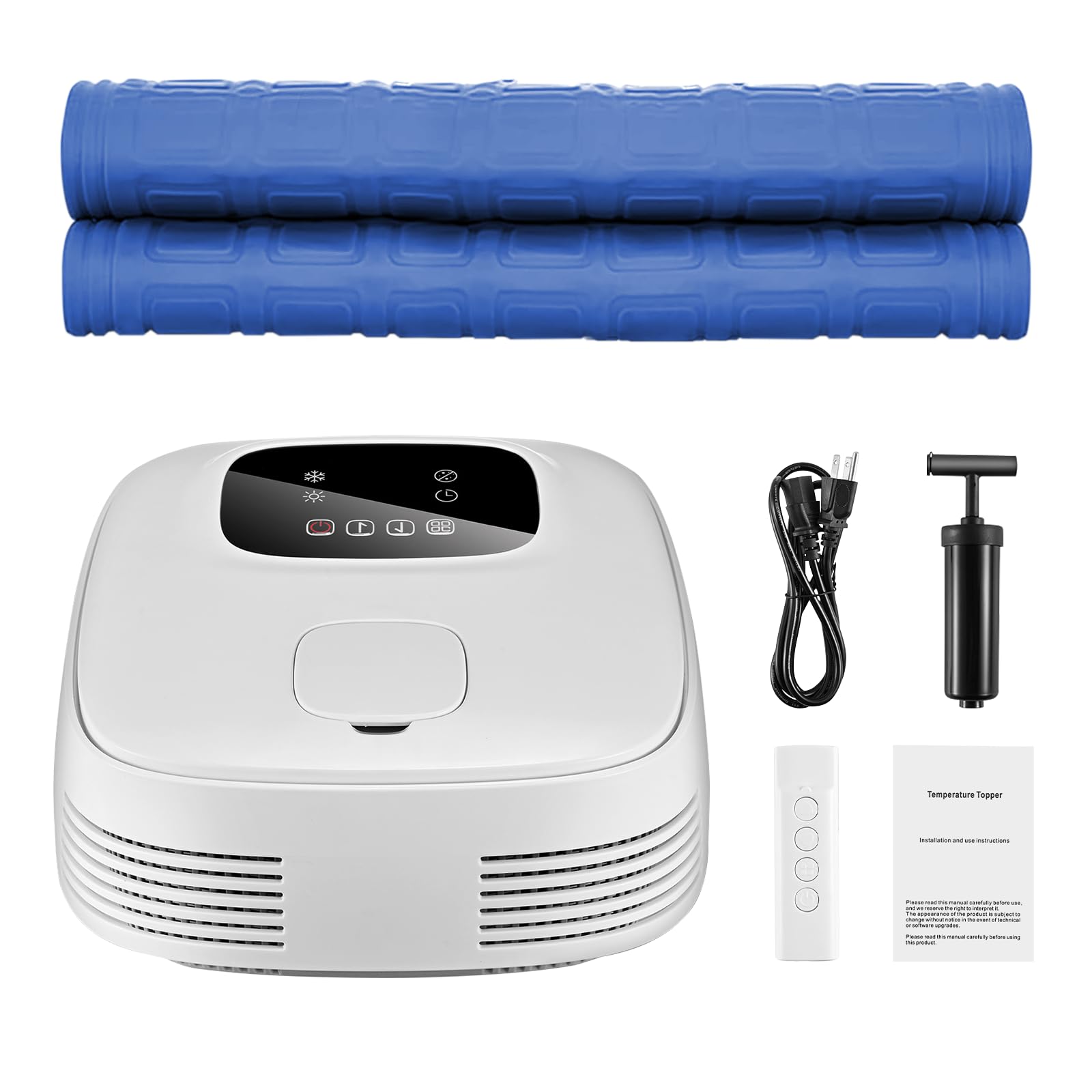 Water Cooling and Heating Mattress with Remote - Comfortable Insulation, Set Individual Bed Temperature, Enhanced Sleep Quality, 54-140°F, Energy-saving, Eco-friendly, All-season Use, Perfect for Home