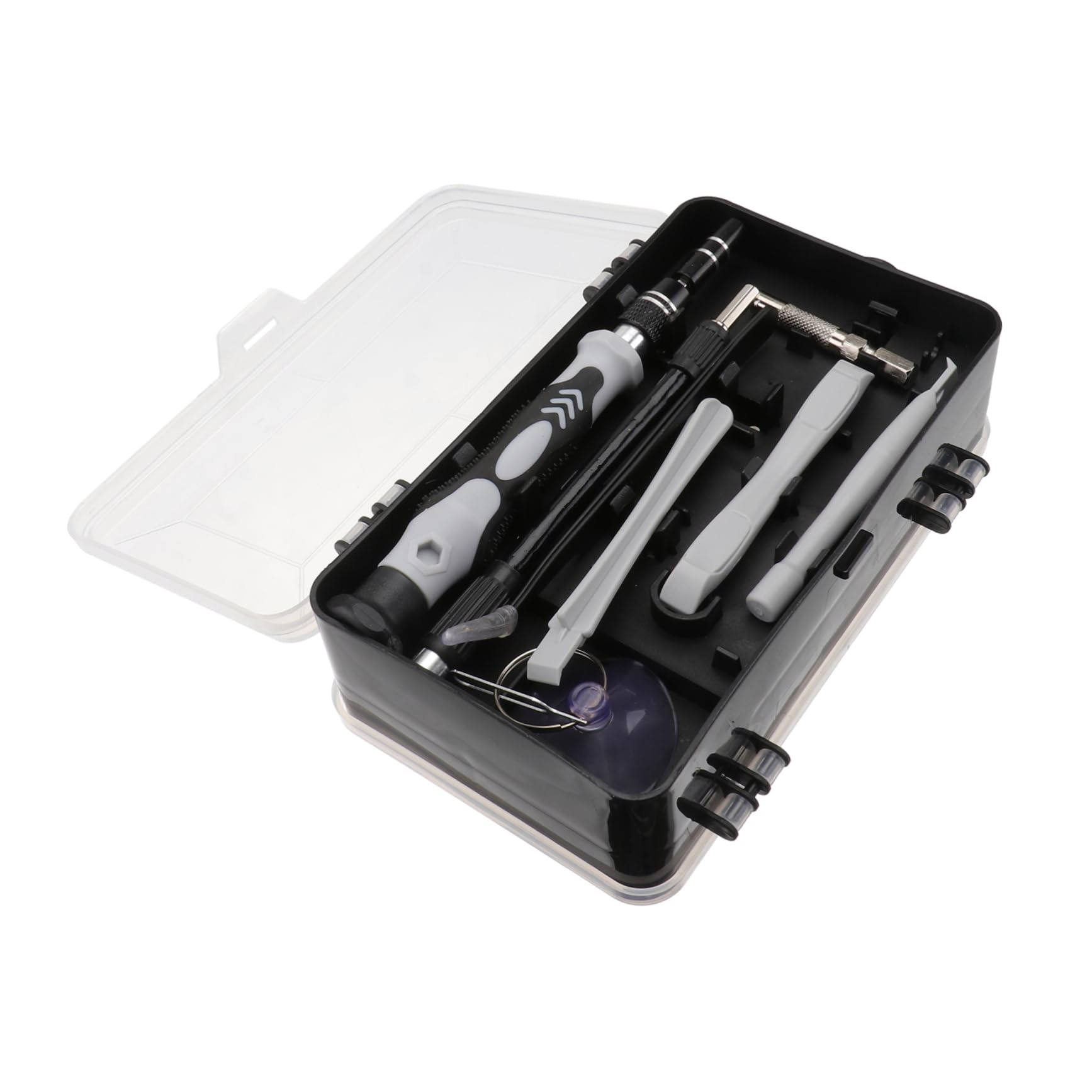 NUOBESTY Strumenti Riparazione Telefono Tablet Kit Cacciaviti Apri Solleva Strumenti Riparazione Cellulari Orologi Piccolo Trasportabile Ergonomico Antiscivolo Duraturo Pratico
