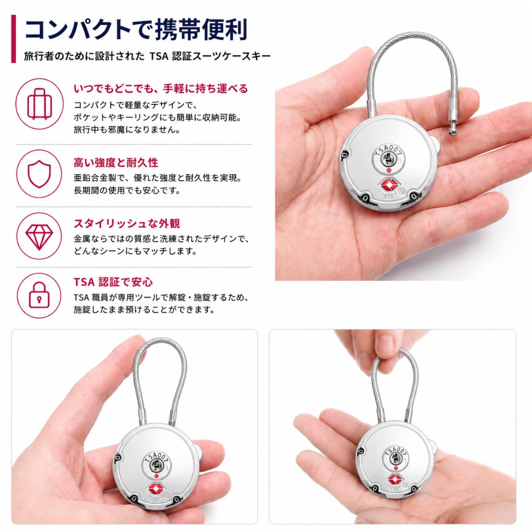 CROWN 中型金庫 鍵付き ダイヤルロック Amazon.co.jp: [TheKuro]TSA ロック 南京錠 3桁ダイヤル式LOCK