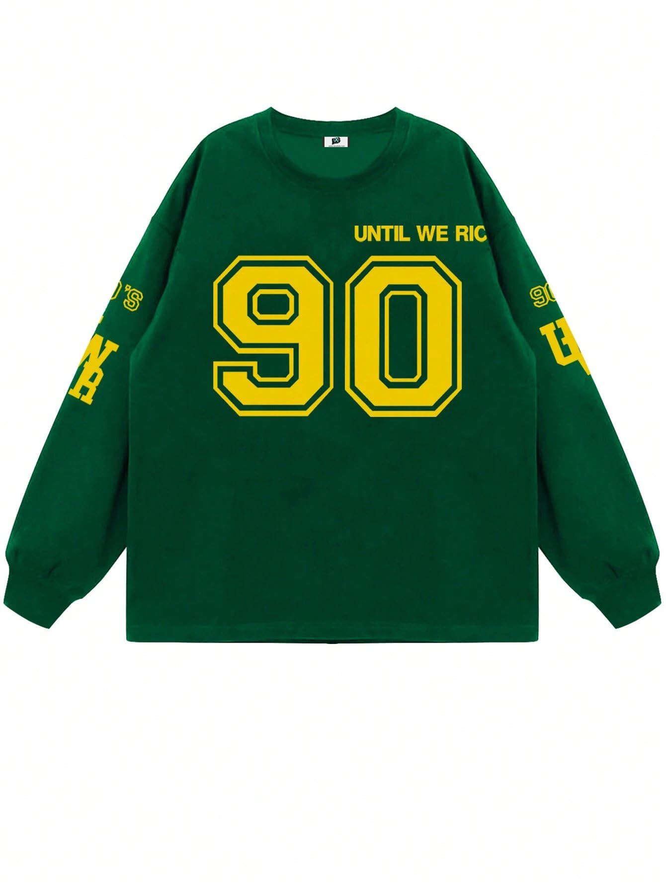 SXV '90 Until we Rich’ Printed Cool Aesthetic Drop Shoulder Oversized Baggy Sweatshirt-image-35
