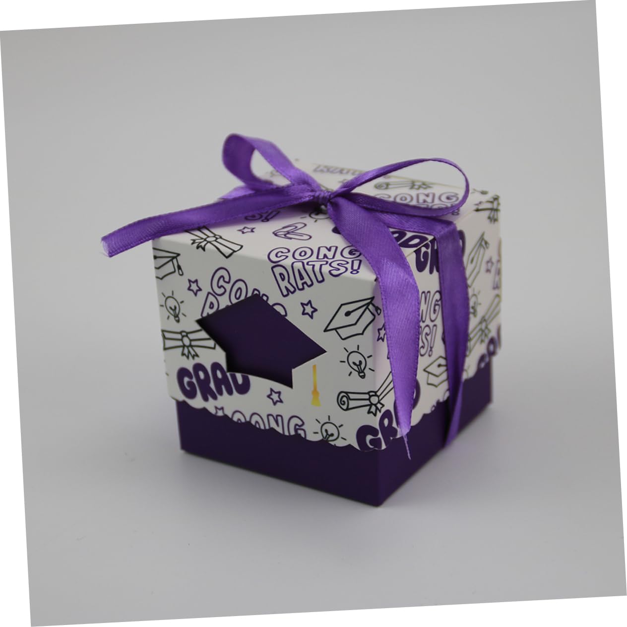DECOMELODY 50stücke Abschluss Candy Boxen Aus Papier Bonbonschachteln Zum Schulabschluss Süßigkeitenboxen Für Graduation Party Favors Und Dekorationen